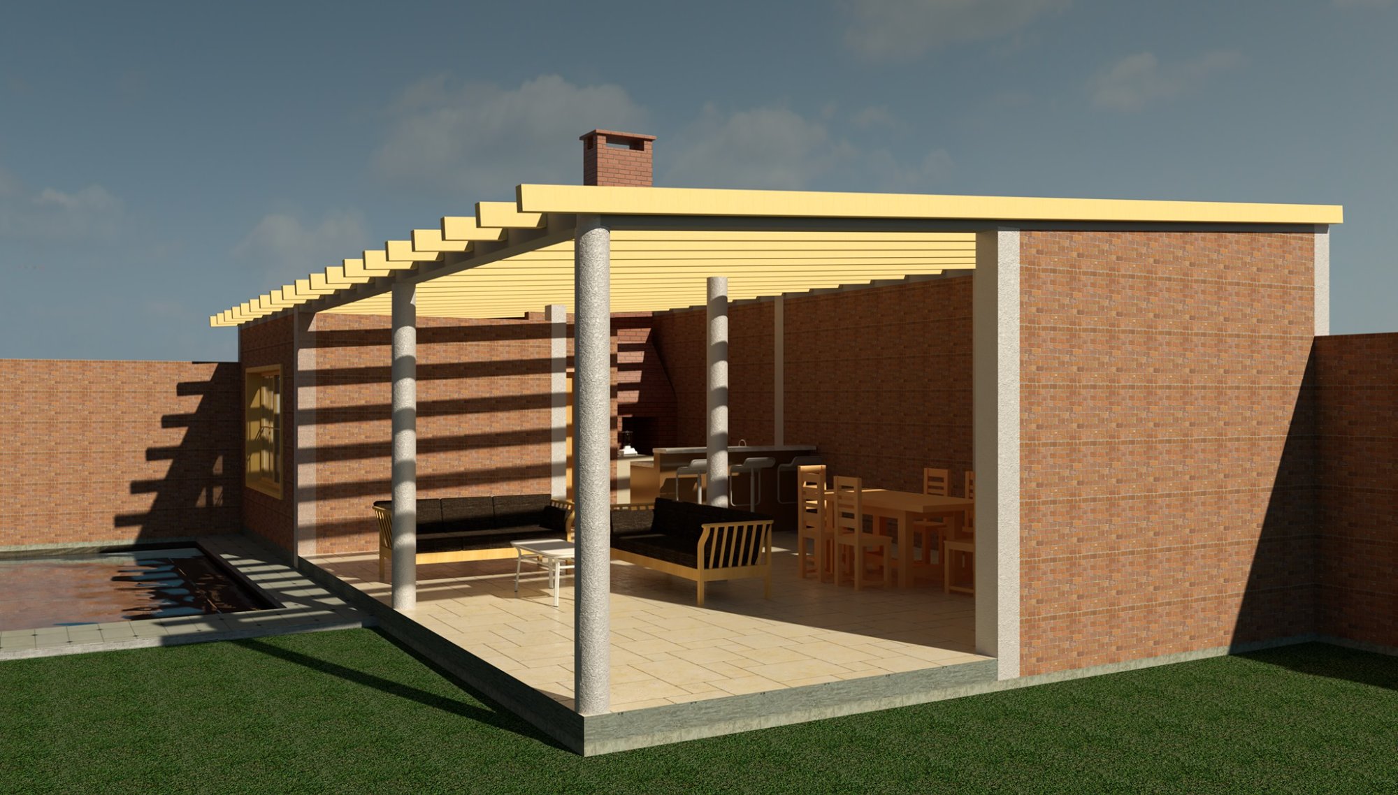 Vivienda con Quincho y Piletacho y Pileta